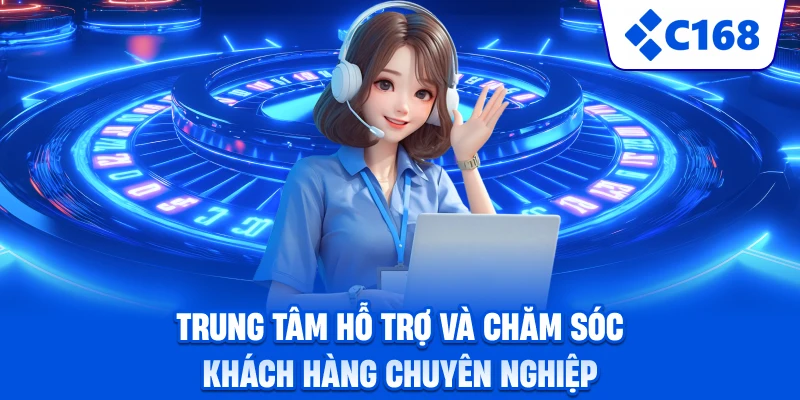 Trung tâm hỗ trợ và chăm sóc khách hàng chuyên nghiệp